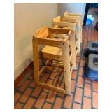 3 high chairs 2 booster seats