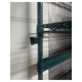 NSF wall-mounted wire rack
