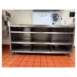Stainless Steel Rolling Prep station