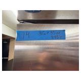 Norlake single-section, self-contained refrigerator