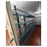 5-tier Green NSF rack