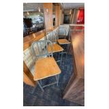 High Top Table and (6) Bar Stools