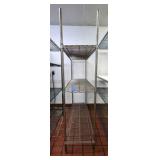 (1) 3-tier and (2) 4-tier Wire Racks