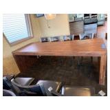 Table and 8 Exclusive Pizza Hut chairs