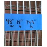 (1) 3-tier and (2) 4-tier Wire Racks