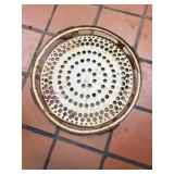 Perforated pizza disks, round and rectangle