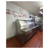 Randell 3-door Portable Cold holding Prep Table