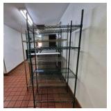 (1) 3-tier and (2) 4-tier Wire Racks