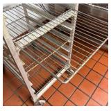 (2) NSF stainless steel utility racks/speed racks