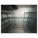 NSF Wire racks; 6 segments connected; 109 1/4”