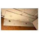 (4) Double-Back Booth seats,  (1) Single Boot seat; 5 Wall-mounted Tables
