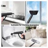 $130 Steam Cleaner 1.5L Steamer, 6-in-1 Multi-Surface with 8 Accessories, UL499 Certified Heavy Duty