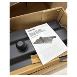 $140 25000 lbs Gooseneck Ball Plate for 5th Wheel Rails, 2-5/16 in Ball, Rails, Carbide Black