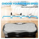 Vibration Plate for Lymphatic Drainage & Weight Loss - Whole Body Workout Platform