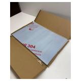 2026 Stainless Steel Cutting Board with Lip, 304 Food Grade, Large 16x23 Cutting Mat
