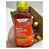 $143 11 Pack Walgreens Daytime Severe Cold & Flu Liquid Maximum Strength ...