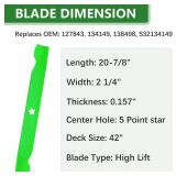 Deck Rebuild Kit for 42" Riding Lawn Mower - Fits Craftsman LT1000/LT2000, Husqvarna YTH1542xp