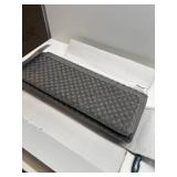 $128 MBIGM Bullnose Carpet Stair Treads Non-Slip Mats for Wooden Stairs (14, Dark Grey, 9.5 x 30")