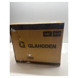 $136 GLAHODEN Retractable Hose Reel 5/8 x 90 ft, 2025 Dual Ratchet Lock, 180  Swivel Mount