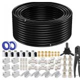 $260 Compressed Air Piping System, 3/4\" x 200 ft Pipe, Wall Outlet Blocks, Air Line Kit for Shop"