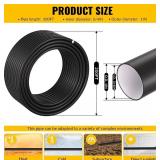 $260 Compressed Air Piping System, 3/4\" x 200 ft Pipe, Wall Outlet Blocks, Air Line Kit for Shop"