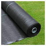 Pattiumo Weed Barrier Fabric 6x300FT, 3.2oz Heavy Duty Landscape/Garden Weed Blocker