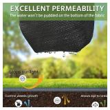 Pattiumo Weed Barrier Fabric 6x300FT, 3.2oz Heavy Duty Landscape/Garden Weed Blocker