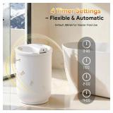 POWSAF Towel Warmer, Luxury Bathroom Heater with Auto Timer, Aroma Tray, Fits Oversized Towels