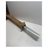 Clear Carpet Runner, USA Made, 24 x 36-Inch, 2mm Thick Cleated Vinyl Floor Protector
