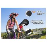 Tontron Horsriding Helmet Visor |Hard Hat Sunshade with Detachable Neck Flap