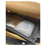 $200 Clear Acrylic Dog Play Pen Indoors 30", 10 Panels, Transparent Puppy Playpen with Door, White