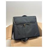 Deciniee Travel Makeup Bag with 4 Trays, Adjustable Dividers, Travel Case, Black