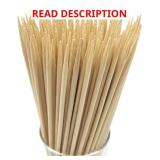 HOPELF 36" Bamboo Skewers for Marshmallows, BBQ, Kabob, Roasting, Camping.