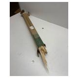 HOPELF 36" Bamboo Skewers for Marshmallows, BBQ, Kabob, Roasting, Camping.