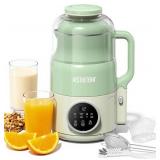Nut Milk Maker, Soy & Oat Milk with 8 Presets, Auto-Clean, Delay Start, 33oz, Green