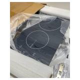 $150 Karinear Portable 2-Burner Electric Cooktop, 110V, Countertop or Built-in, 12" Ceramic