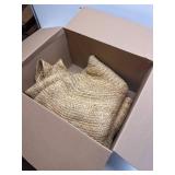 Chardin Home Hand Woven Natural Jute Braided Rug - 6 Ft Round Scalloped Rug