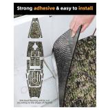 $140 FOCEAN EVA Boat Decking Camo Self-Adhesive Mats for Jon/Bass Boats, RV, Kayak   94.5 x 47.2 in