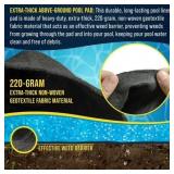 U.S. Pool Supply Armour Shield 15-Foot Round Pool Liner Pad for Above Ground Pools
