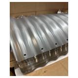 4 Pack Tall 2x2x2FT Round Corrugated Galvanized Steel Raised Garden Bed Outdoor, Metal Above Ground Garden Bed for Vegetables and Flowers, Raised Beds for Gardening