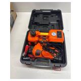 $122 ROGTZ Electric Hydraulic Car Jack Kit with Impact Wrench and Tire Inflator Pump, 5 Ton 12V Hydraulic Jack for SUV Sedans Tire Change with LED Light