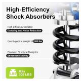 $140 BlessReach All Terrain Steerable Knee Scooter Crutch Alternative Deluxe Medical Scooter Double Handbrake,for Adults Injured Ankle & Foot Recovery Scooter in Blue