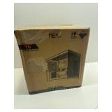 MUSETEX Y6 PC Case, Pre-Installed 4 Non-LED Fans, ATX Mid Tower Case, Computer Case with Type-C, 270  Full View Tempered Glass, Black