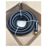 Beitopamz Garden Hose 25 ft x 5/8 in Heavy Duty Water Hose, Flexible and Durable, Lightweight Rubber Hybrid Hose, Leak-Free Connections, Male to Female 3/4