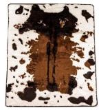 Paw Brands PupProtector Waterproof Dog Blanket - Brown cowhide, Original (60"L x 50"W)