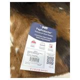 Paw Brands PupProtector Waterproof Dog Blanket - Brown cowhide, Original (60"L x 50"W)