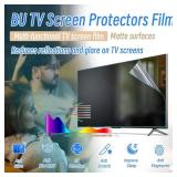 2026 Anti Glare Film for 55 Inch TV Screen, Blue Light Filter and Glare Reducer, Indoor Outdoor Glare TV Shield for Clear Viewing (55 Inch 1211)