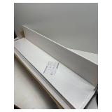 Heimlove Floating Shelves for Wall 55 Inch Long,Extra Large and Thick Wood Shelves Mounted Storage Hanging Shelf Invisible Bracket for Bedroom,Living Room,Kitchen,Office,White