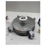 Hourleey 14" Pressure Washer Surface Cleaner, Stainless Steel Surface Cleaner with 4 Wheels for Concrete, Patio, Sidewalk, Deck, Pathway 1/4" Quick Connector, 2 Extension Wand, 4000 PSI