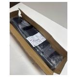 Universal Car Side Skirt Upgrade Three-Section 78.7" Car Rocker Panels Side Skirt Body Kit Extended Split Lip,2pcs,Black